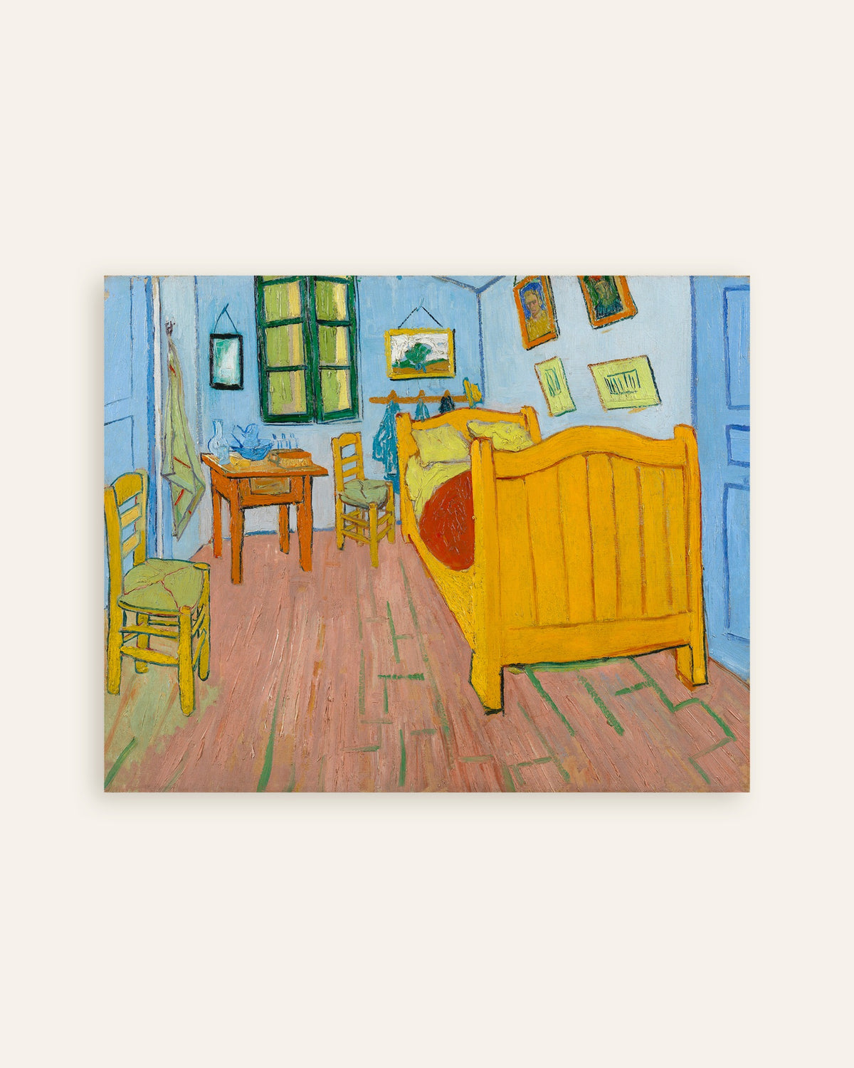 Poster de O Quarto (1888), de Vincent van Gogh, em miniatura