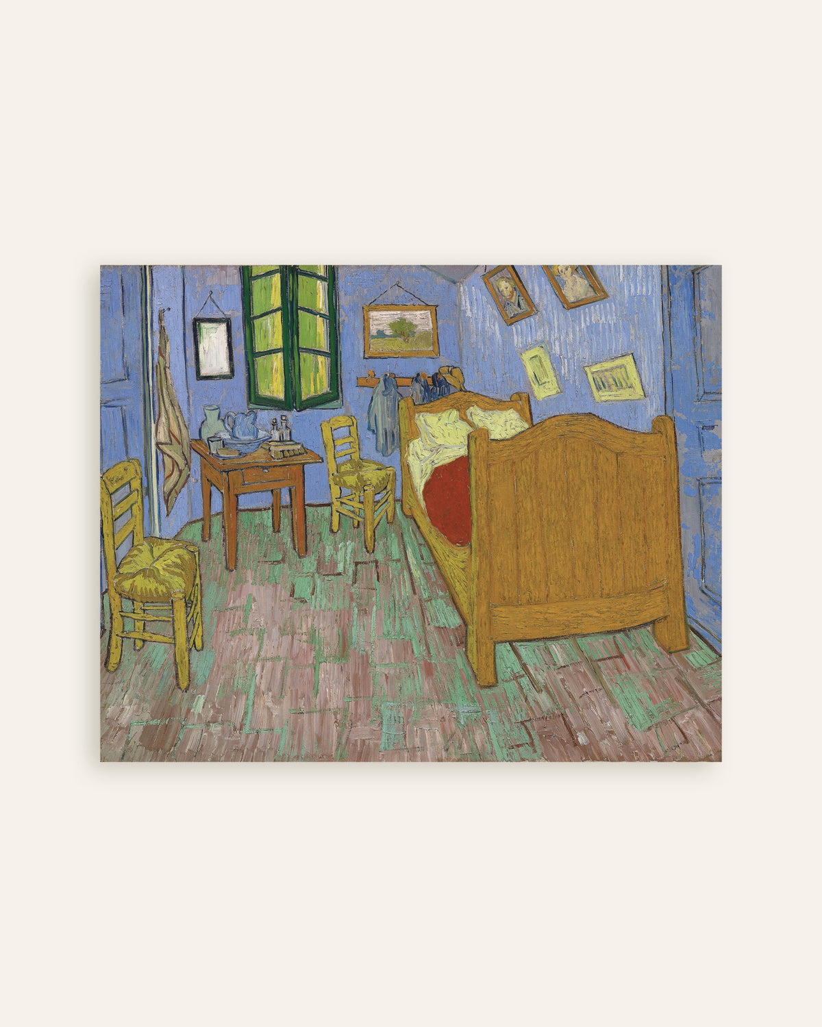 Poster de O Quarto, versão de Saint-Rémy (1889), de Vincent van Gogh, em miniatura
