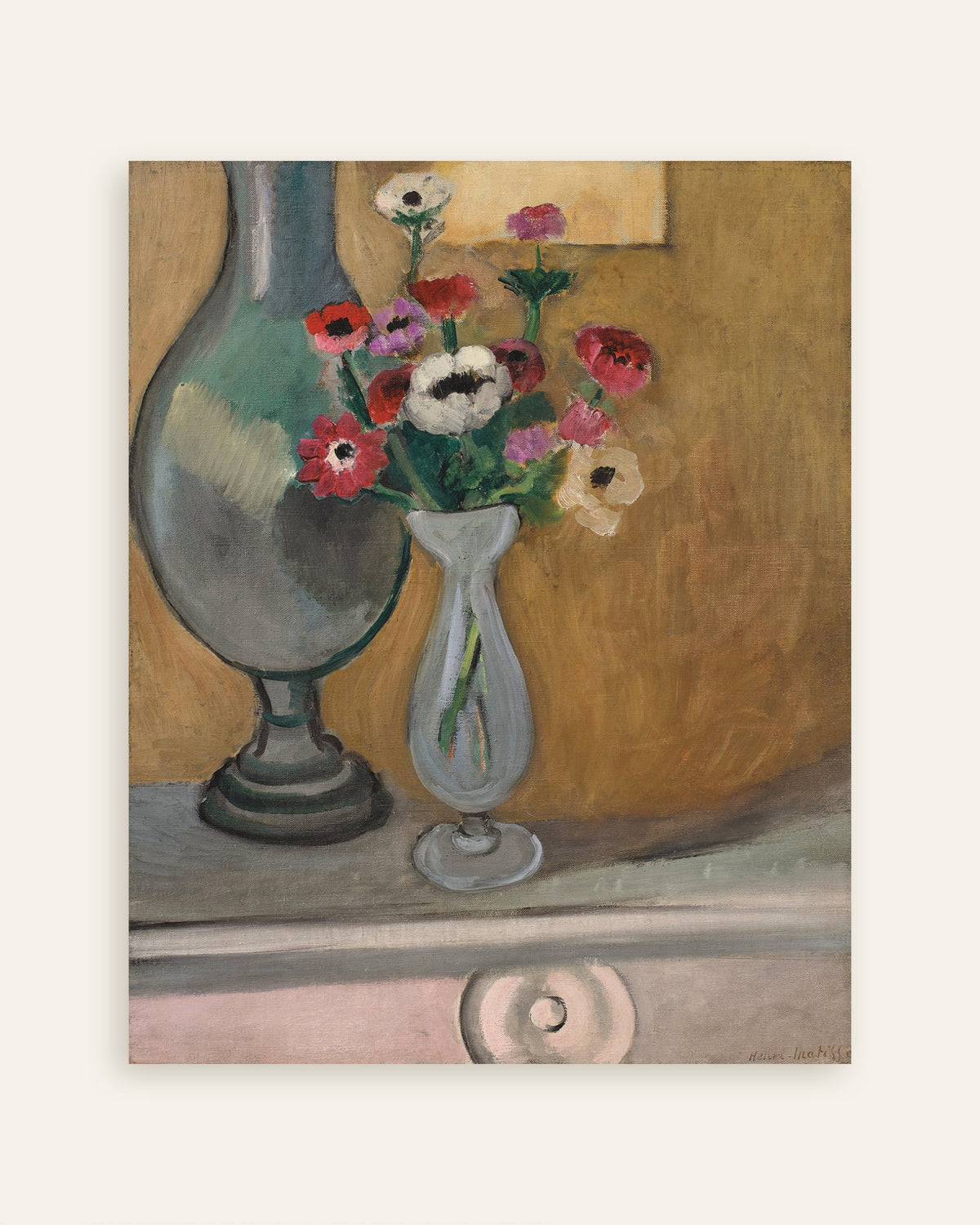 Poster de O Ramo de Anémonas (1918), de Henri Matisse, miniatura