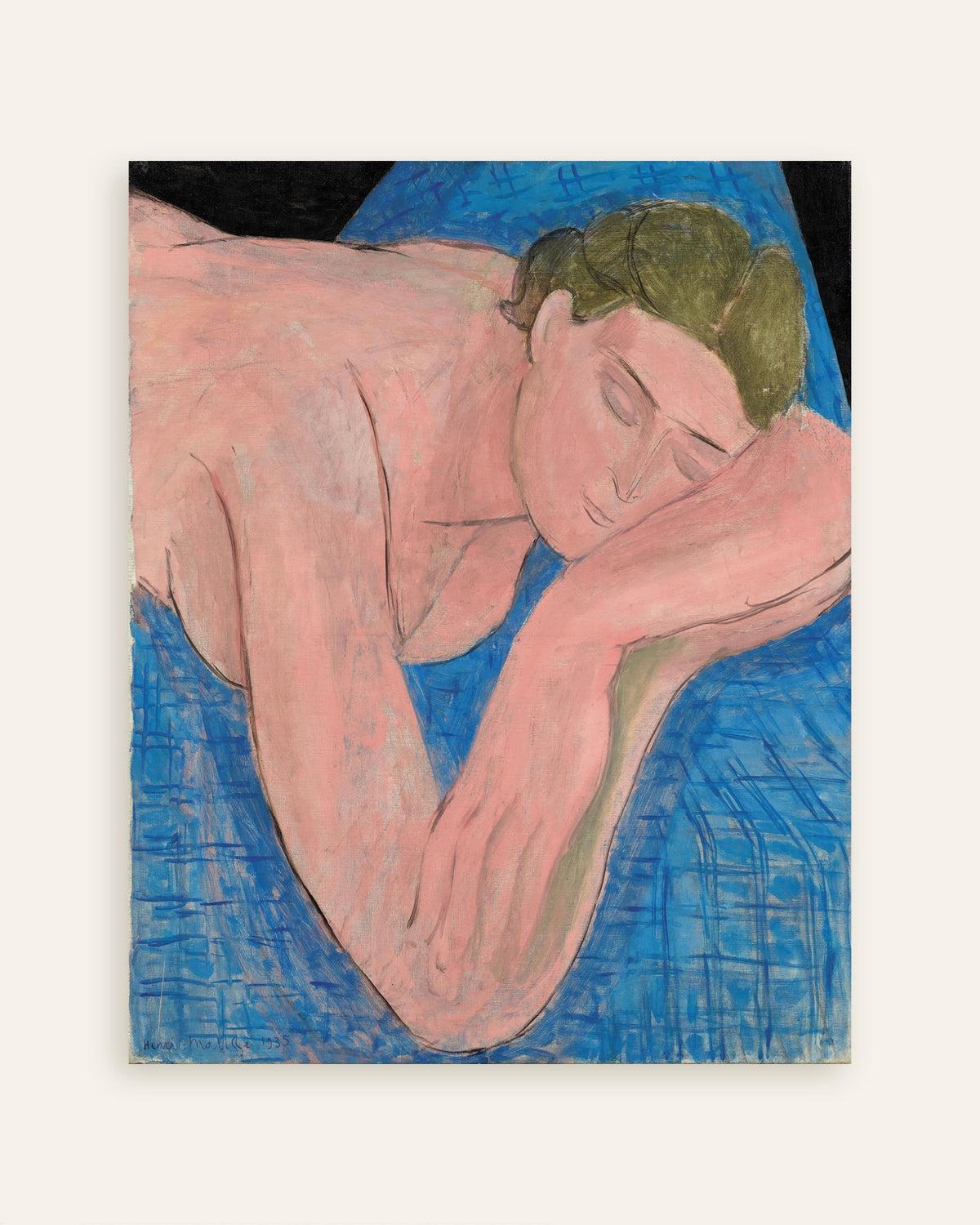 Poster de O sonho (1935), de Henri Matisse, em miniatura