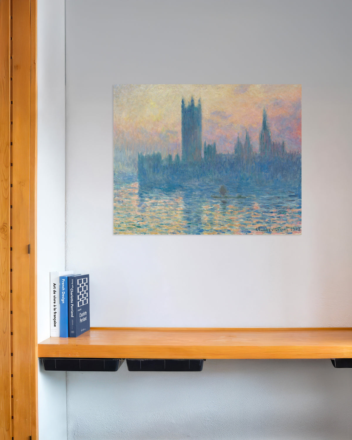 Poster O Parlamento ao Pôr do Sol (1903), de Claude Monet