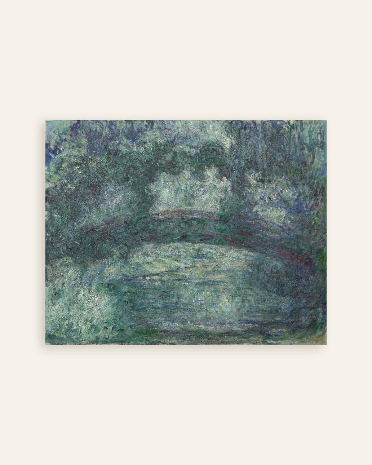 Poster A Ponte Japonesa (1919–1924), de Claude Monet, miniatura