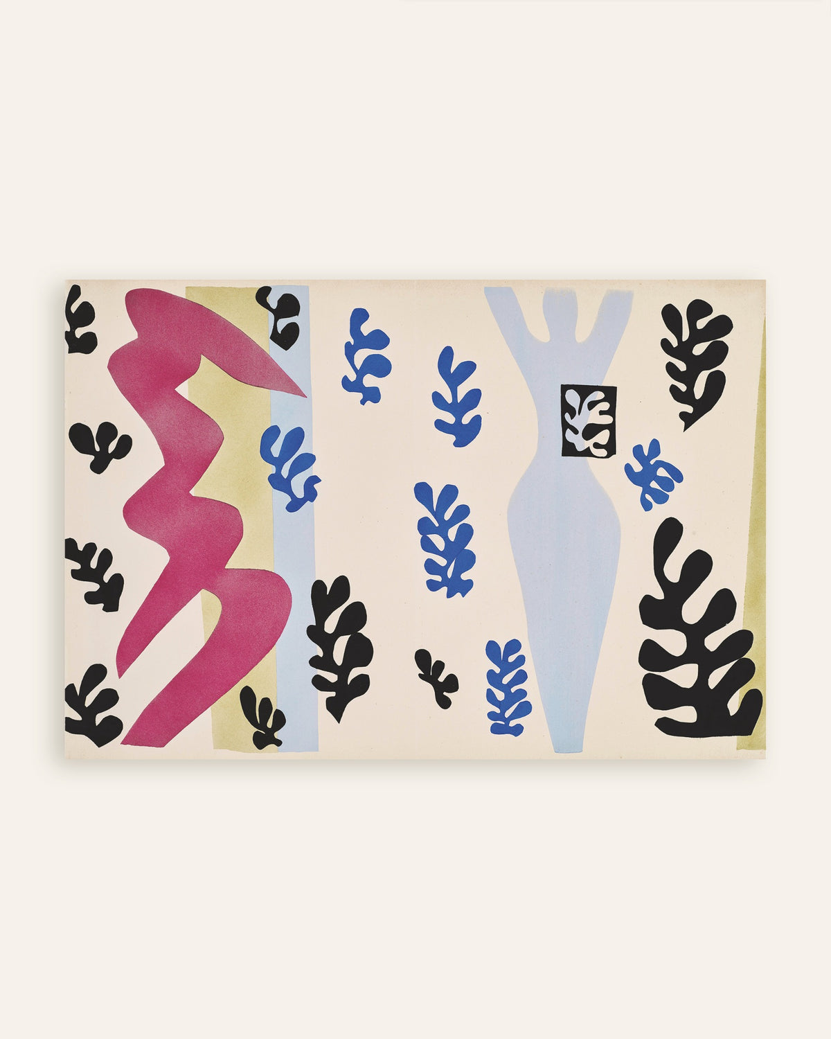 Poster de O Lançador de Facas (Jazz, 1947), de Henri Matisse, em miniatura