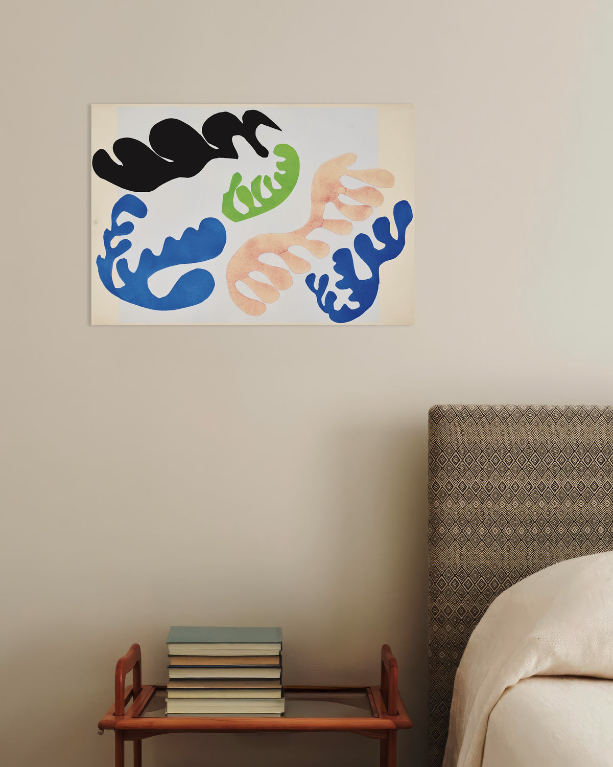 Poster de A Lagoa em Azul e Coral (Jazz, 1947), de Henri Matisse