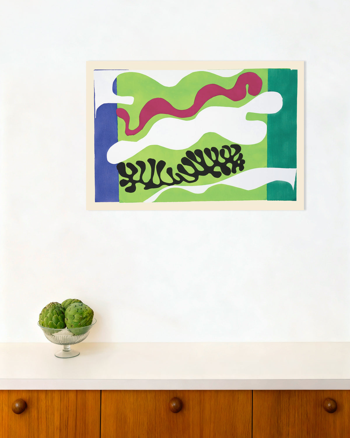 Poster de A Lagoa em Verde (Jazz, 1947), de Henri Matisse