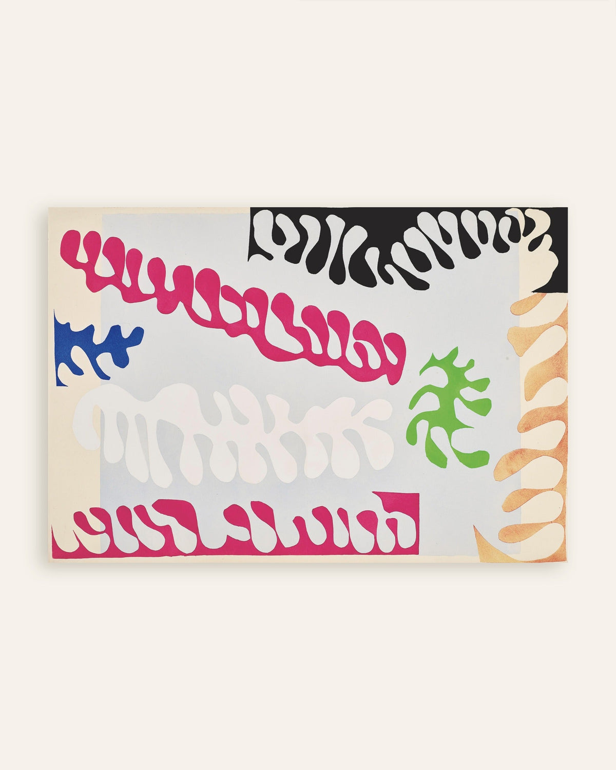 Poster de A Lagoa em Rosa e Branco (Jazz, 1947), de Henri Matisse, em miniatura