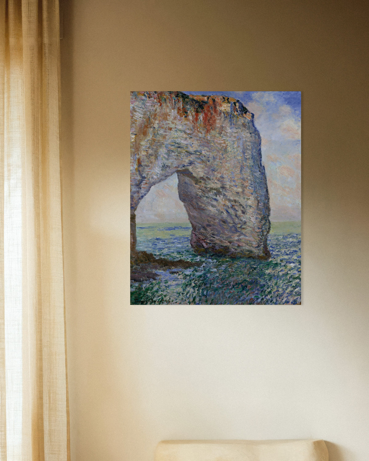 Poster A Manneporte perto de Étretat (1886), de Claude Monet