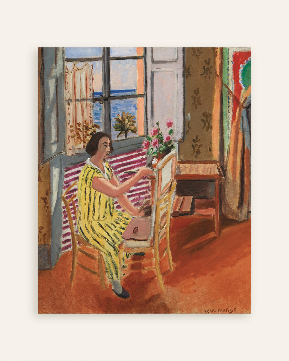 Poster de A Sessão da Manhã (1924), de Henri Matisse, em miniatura