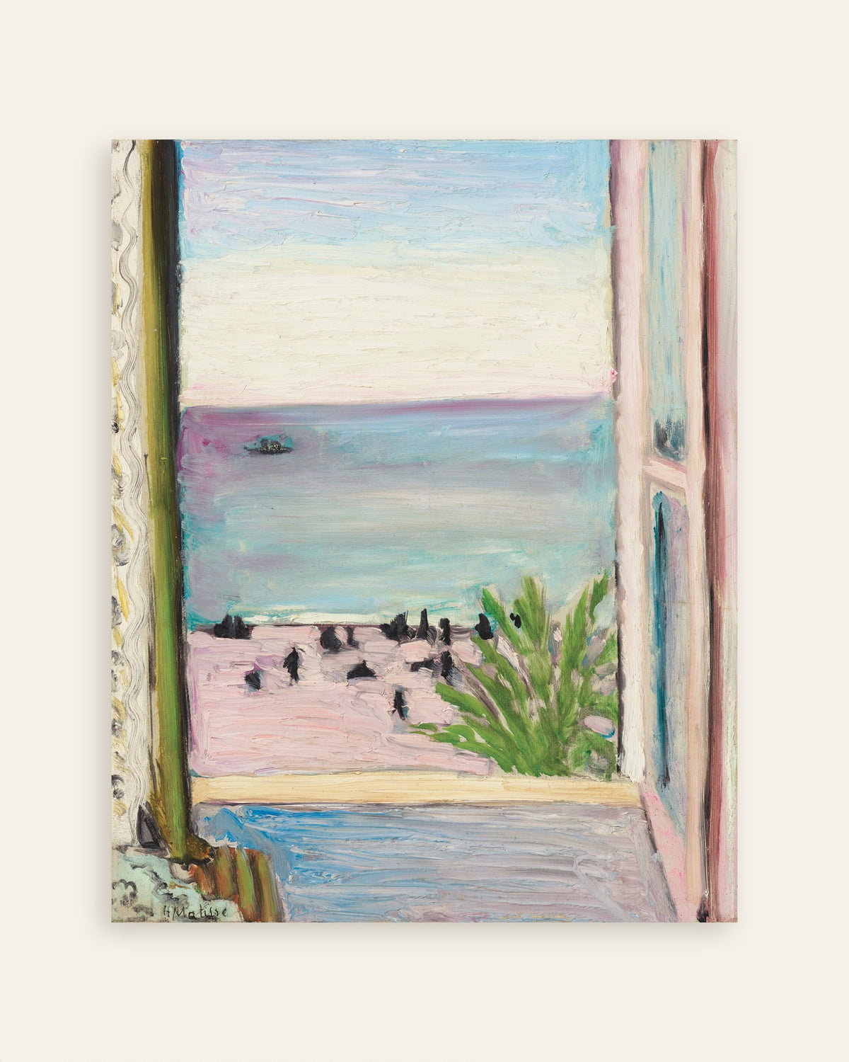 Poster de A Janela Aberta (1918), de Henri Matisse, miniatura