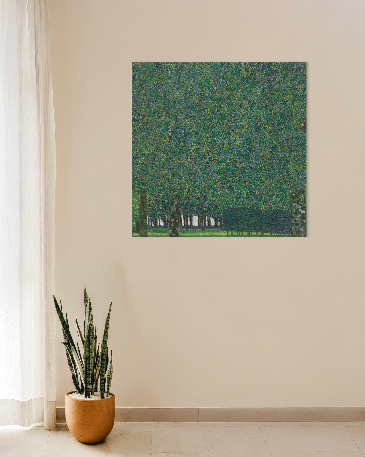 Poster O Parque (c. 1910–1911), de Gustav Klimt