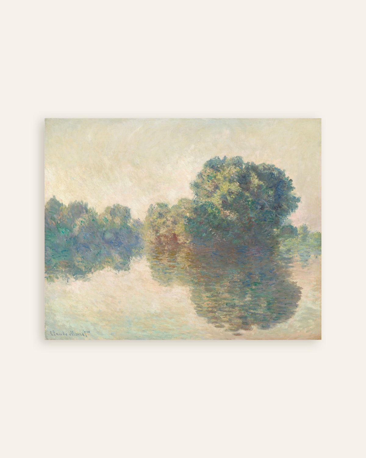 Poster O Sena em Giverny (1897), de Claude Monet, miniatura
