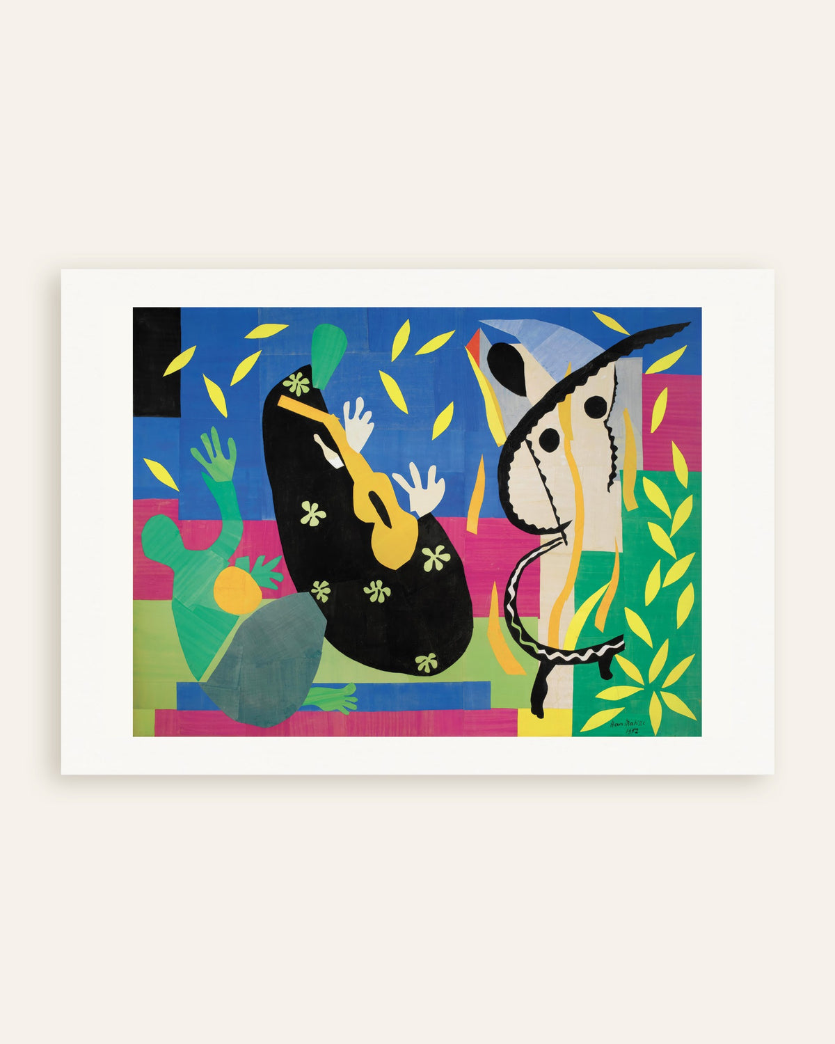 Poster de A tristeza do rei, de Henri Matisse, em miniatura