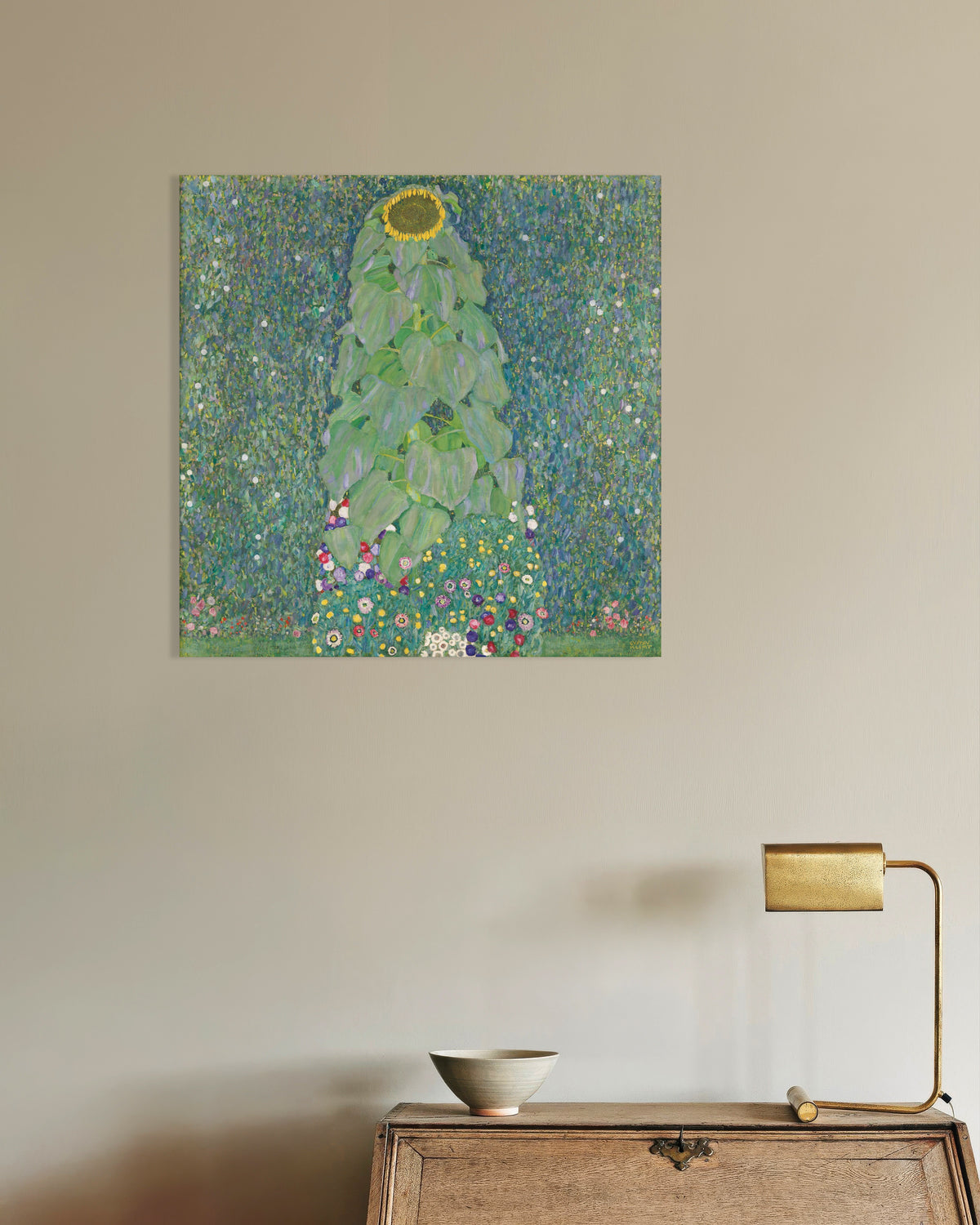 Poster O Girassol (1907–1908), de Gustav Klimt