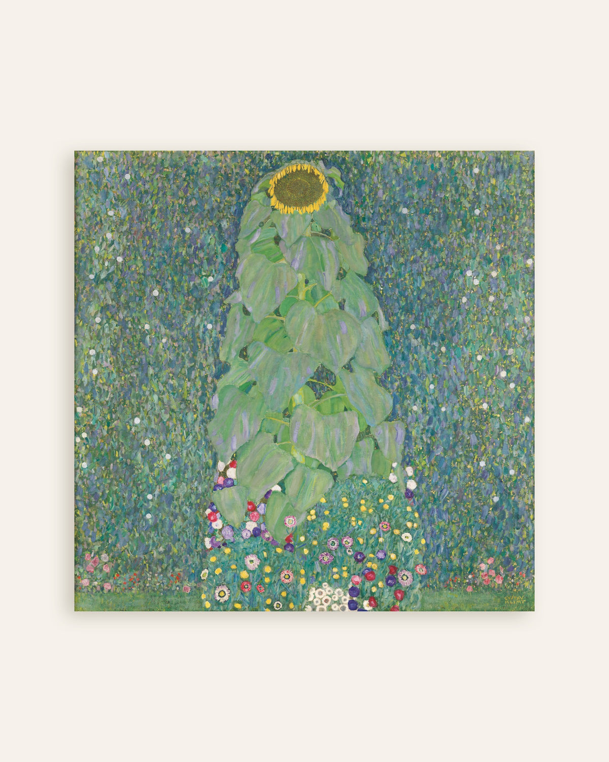 Poster O Girassol (1907–1908), de Gustav Klimt, miniatura
