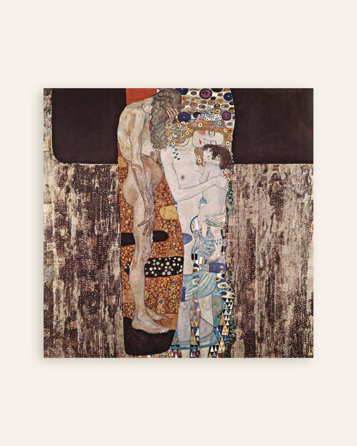 Poster As Três Idades da Mulher (1905), de Gustav Klimt, miniatura