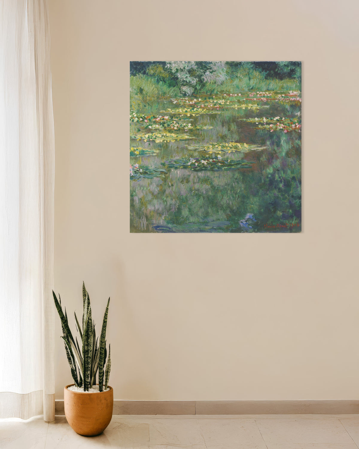 Poster O Lago dos Nenúfares (1904), de Claude Monet