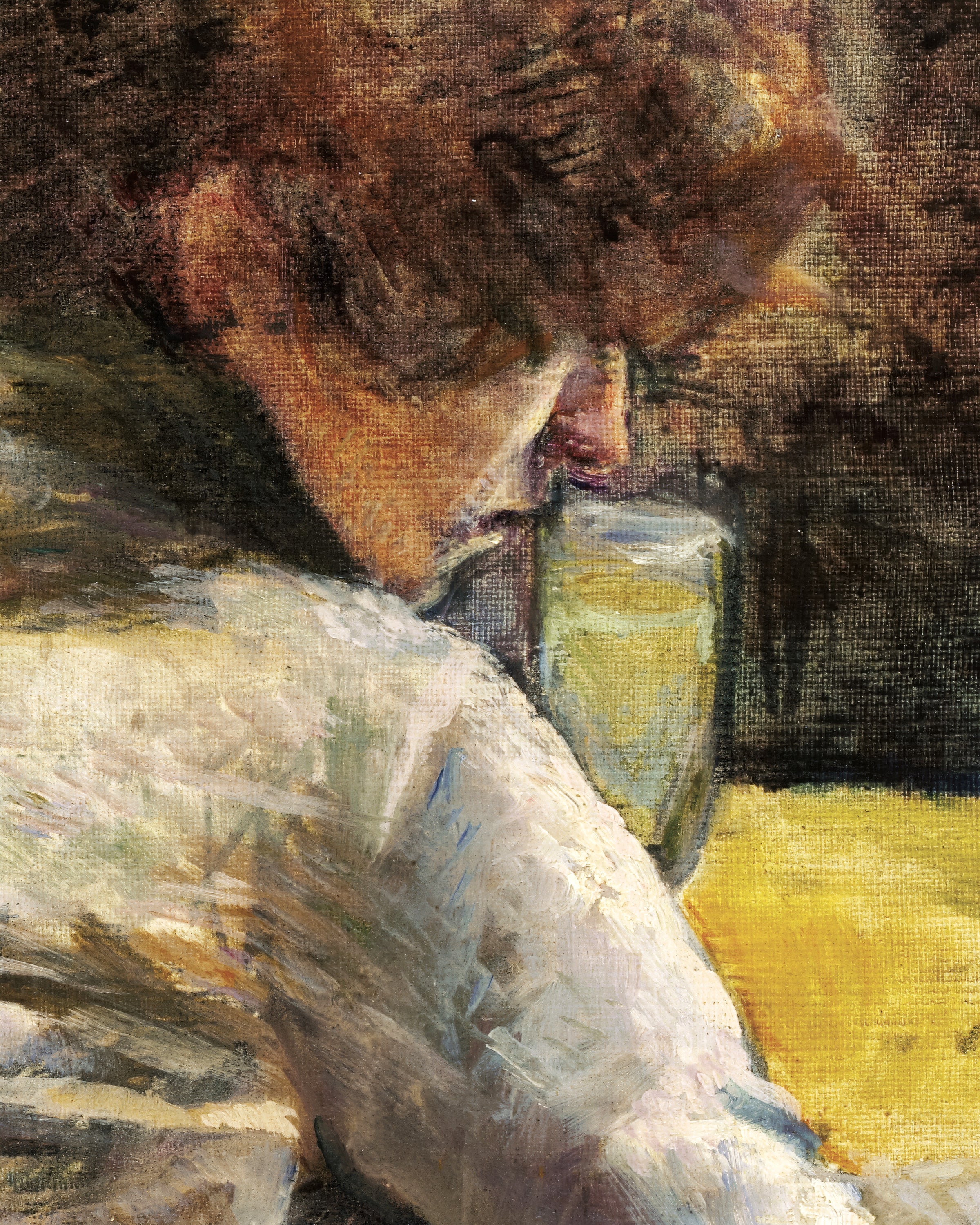 Esperando (c. 1887) de Henri de Toulouse-Lautrec Pôster