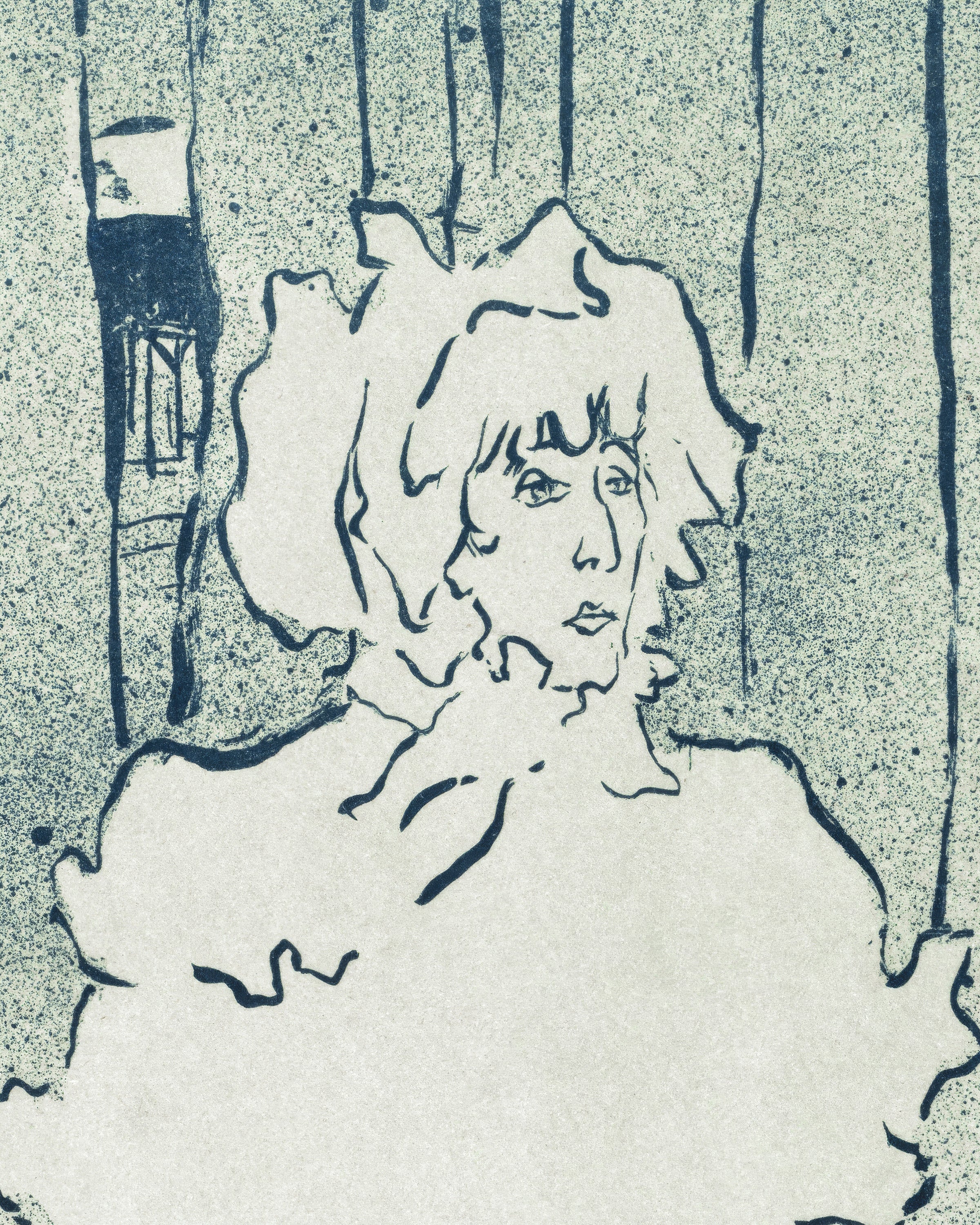 O Chatelaine ou o Tocsin (1895) de Henri de Toulouse-Lautrec Pôster