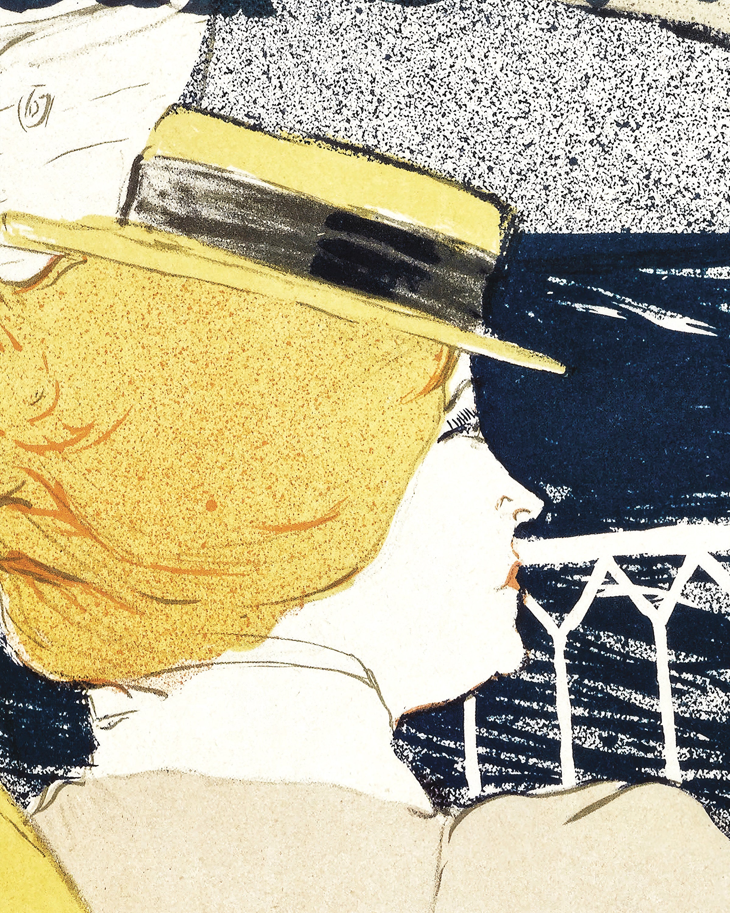 Salon des Cent, pôster (1896) de Henri de Toulouse-Lautrec