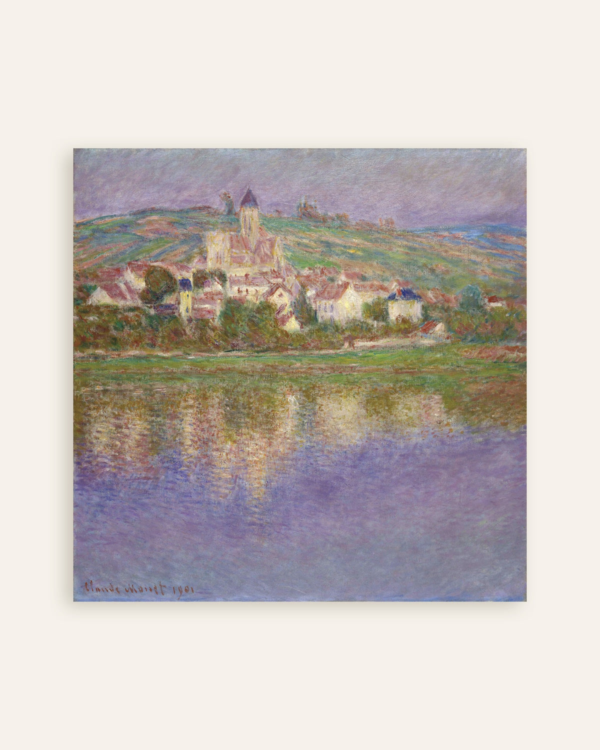 Poster Vétheuil (1901), de Claude Monet, miniatura