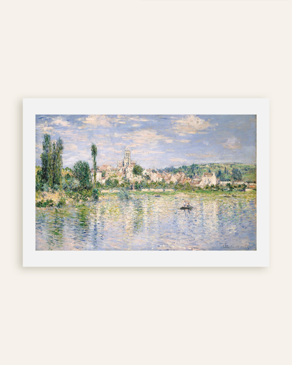 Poster Vétheuil no Verão (1880), de Claude Monet, miniatura