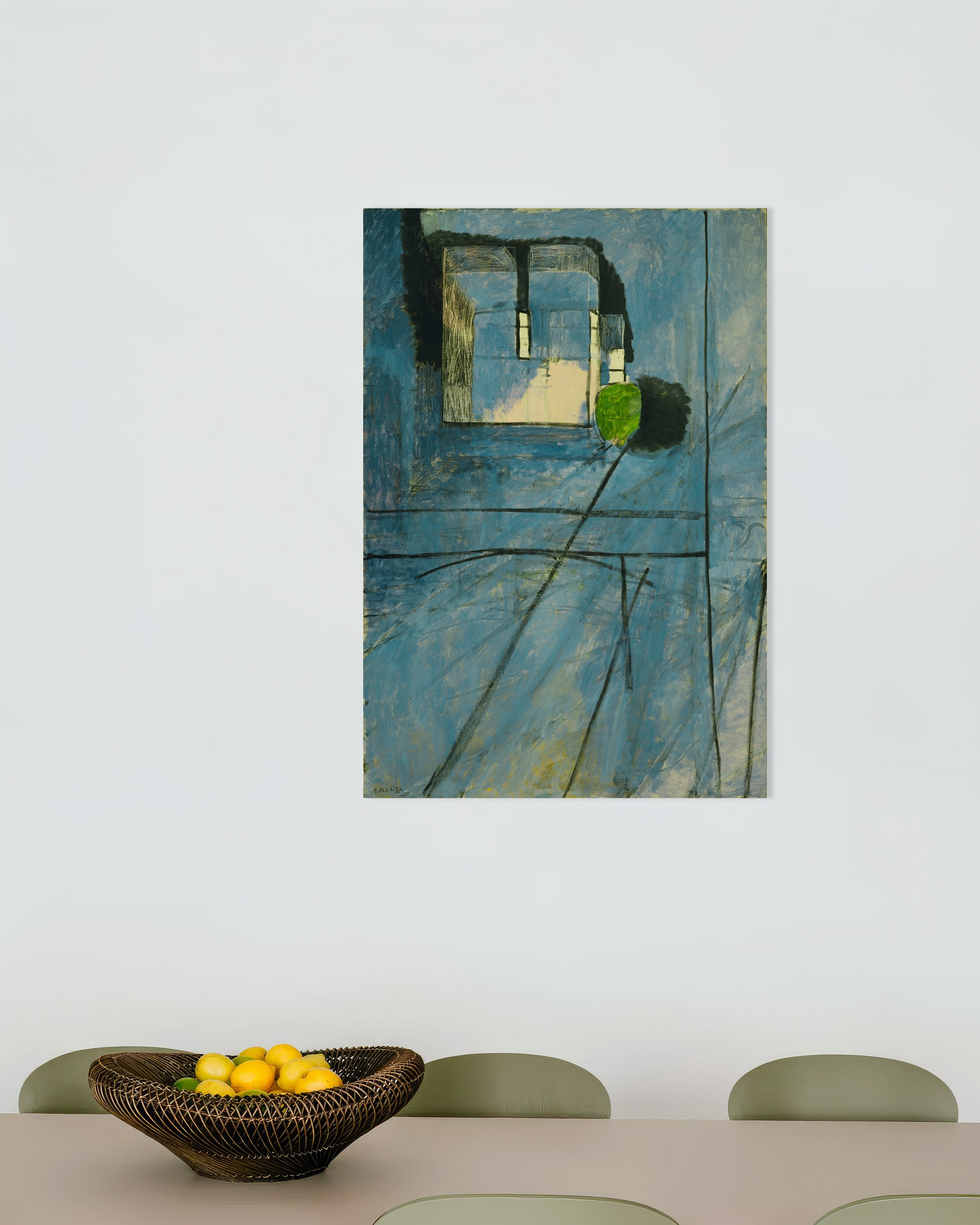 Poster of View of Notre Dame, Paris (1914) by Henri Matisse