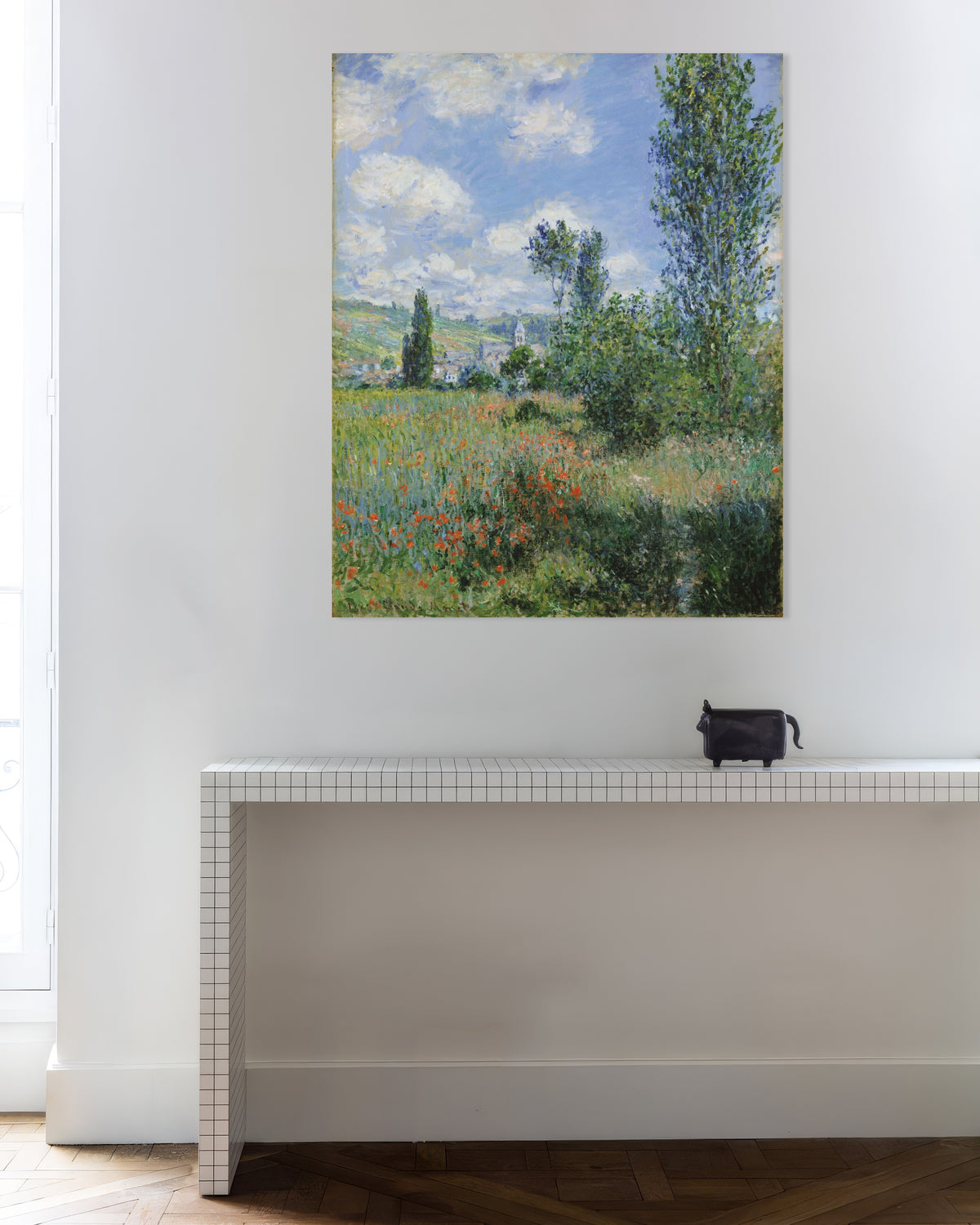 Poster Vista de Vétheuil (1880), de Claude Monet