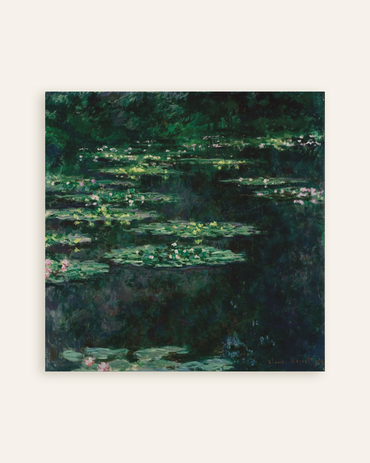 Poster Nenúfares (1904), de Claude Monet, miniatura
