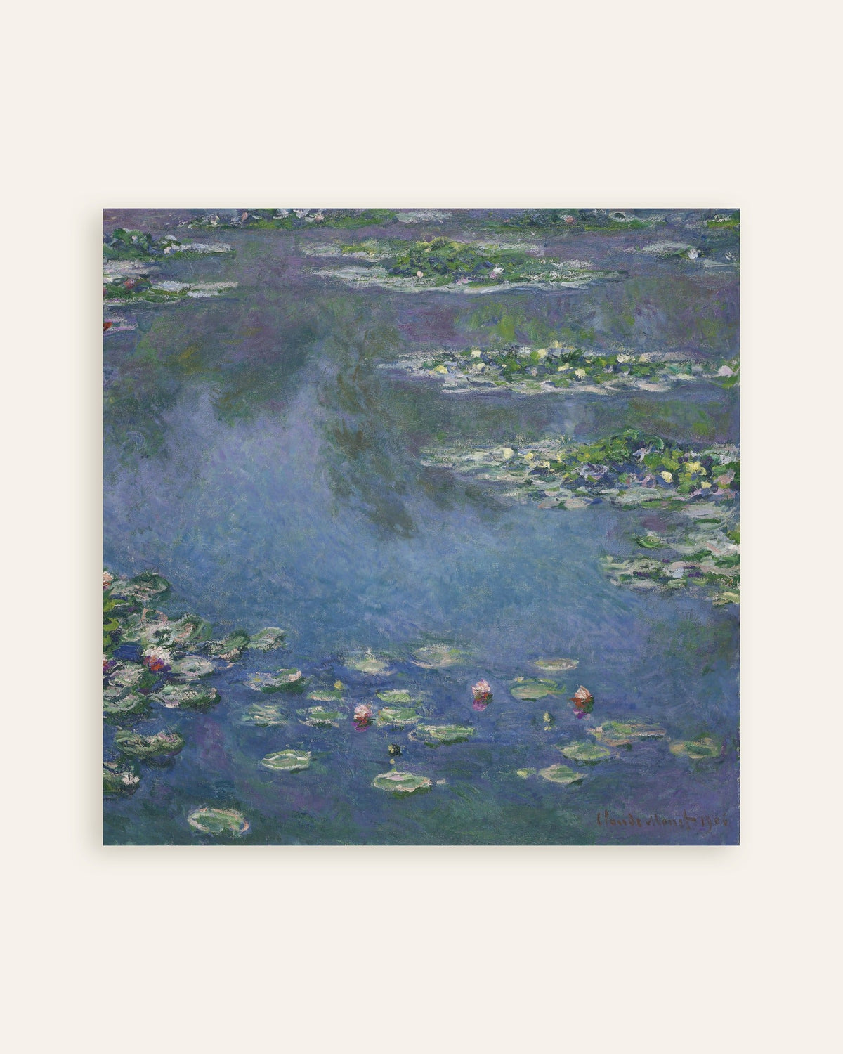 Poster Nenúfares (1906), de Claude Monet, miniatura