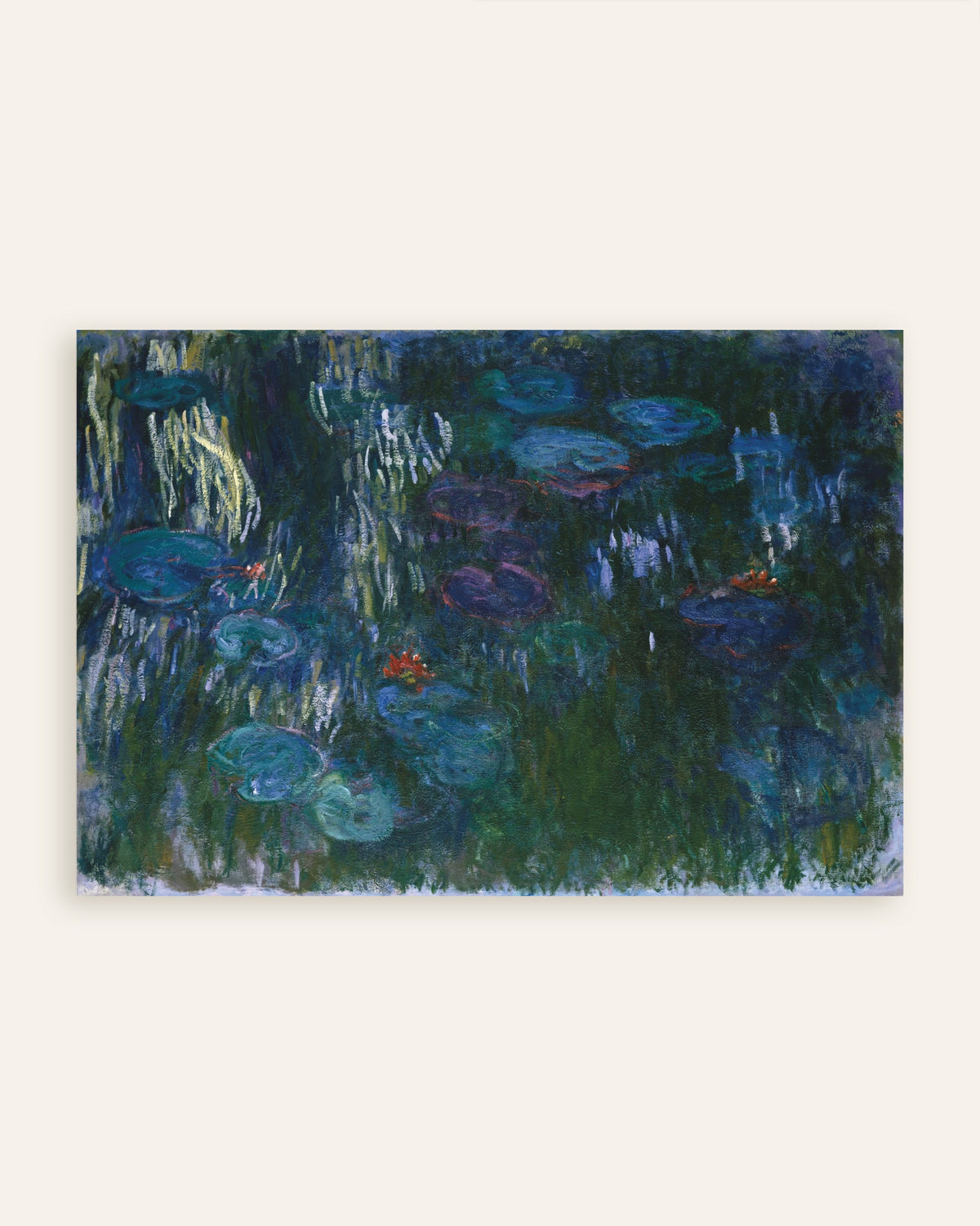 Poster Nenúfares (1916–1919), de Claude Monet, miniatura