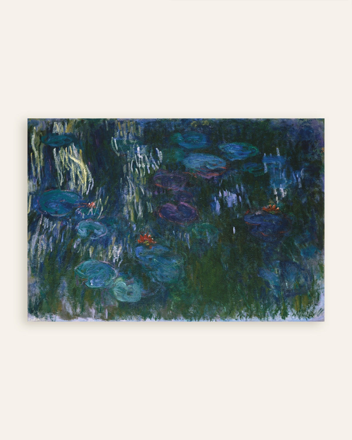 Poster Nenúfares (1916–1919), de Claude Monet, miniatura