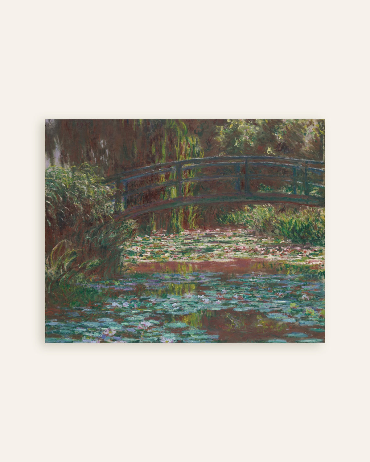 Poster O Lago dos Nenúfares (1900), de Claude Monet, miniatura