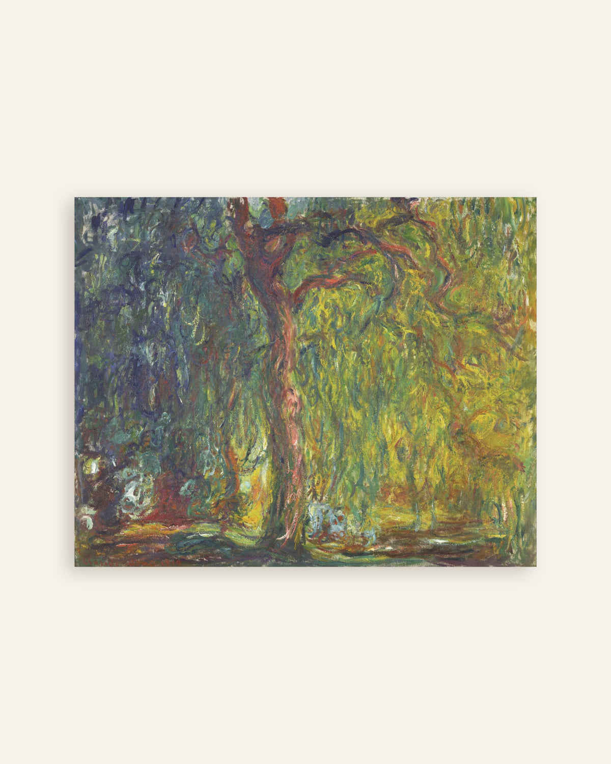 Poster Salgueiro-Chorão (1918–1919), de Claude Monet, miniatura